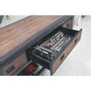 View Building Products 72 in. 3-Drawers Rolling Industrial Workbench and Wood Top image 5