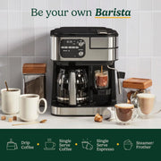 View Coffeemaker 4-In-1 Coffee Center Barista Machine image 3