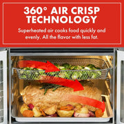 View Emeril Lagasse 26 QT Extra Large Air Fryer, Convection Toaster Oven with French Doors, Stainless Steel image 5