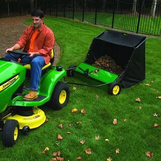 John Deere 42�测�� Tow-Behind Lawn Sweeper, 24 cu. ft. Capacity, Adjustable Brushes