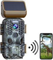 View T200 4K 30MP Solar panel Trail Camera with WiFi Bluetooth image 1