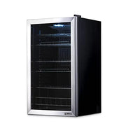 View Beverage Refrigerator Cooler | 126 Cans Free Standing with Right Hinge Glass Door image 4