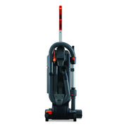 View Hoover Commercial HushTone Upright Vacuum Cleaner, 15 inches with Intellibelt, For Carpet and Hard Floors, CH54115, Gray image 2