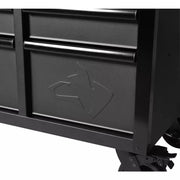 View Heavy Duty 61 in. W x 23 in. D 15-Drawer Mobile Workbench with Solid Wood Top image 2