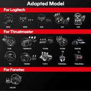 View RACGTING Racing Simulator Cockpit, Foldable Seat, Logitech/Thrustmaster image 2