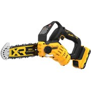 View DW 8 in. 20-Volt Lithium-Ion Pruning Electric Battery Chainsaw Kit with 3Ah Battery and Charger DCCS623L1 image 1