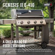 View Weber 67011001 Genesis II E-410 Natural Gas Grill, Black image 3