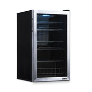 View Beverage Refrigerator Cooler | 126 Cans Free Standing with Right Hinge Glass Door image 5