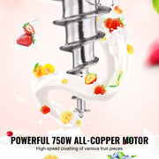 View Vevor Ice Cream Blender 750W High Speed Mixer 1740 RPM 304 Stainless Steel New image 4