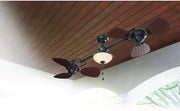 View Harbor Breeze Twin Breeze II 74" Outdoor Ceiling Fan, Bronze image 2