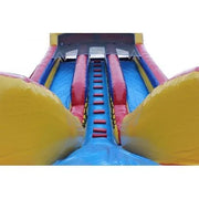 View 20ft High Dual Lane Inflatable Water Slide with Pool wetdry image 2