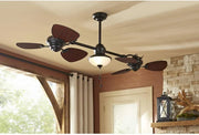 View Harbor Breeze Twin Breeze II 74" Outdoor Ceiling Fan, Bronze image 4