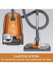 View Kenmore 81214 200 Series Bagged Canister Vacuum Cleaning Tools, Orange image 4