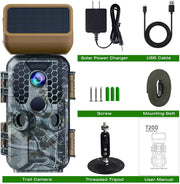 View T200 4K 30MP Solar panel Trail Camera with WiFi Bluetooth image 2