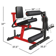 View GMWD Leg Extension Machine and Curl, Lower Body Special Leg Machine, Adjustable Leg Exercise Bench image 6