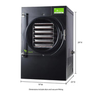 View Harvest Right 5-Tray Medium Black Aluminum Freeze Dryer with Mylar Starter Kit HRFD-SBL image 4