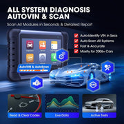 View 2024 Bidirectional Tool as MK808BT Pro MX808S M808Z, Function as MaxiCheck MX900, 28+ Service, Active Test, All System Diagnose, Injector Coding, FCA Autoauth Android 11 image 5