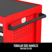 View 2000 Series 26-in W x 36.5-in H 5-Drawer Steel Rolling Tool Cabinet (Red) image 4