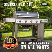 View Weber 67011001 Genesis II E-410 Natural Gas Grill, Black image 2