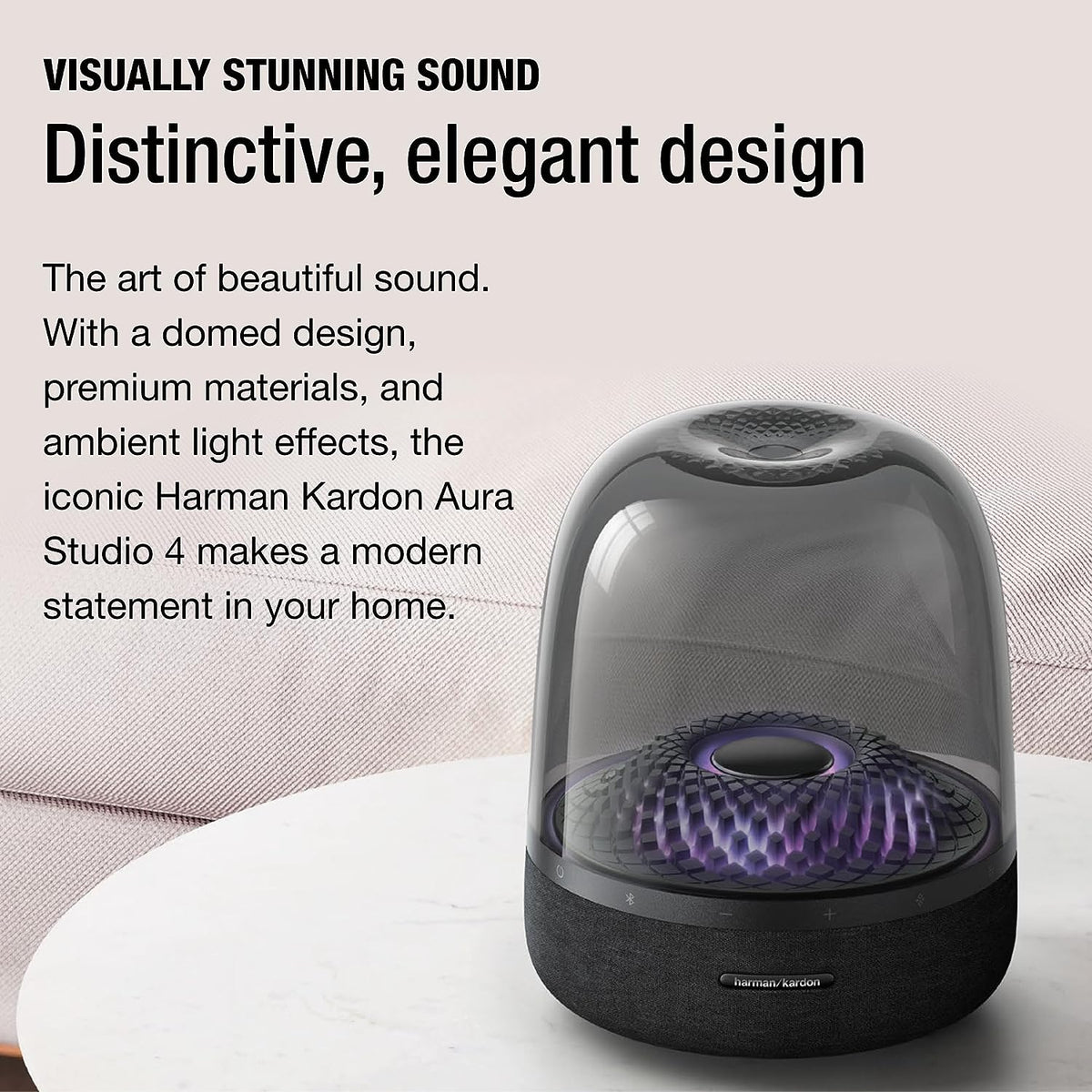 Bluetooth Home Speaker ���ゆ�� Superior Sound Quality ���ゆ�� 5 Diamond Effect Light Themes ���ゆ�� Made from Recycled Materials