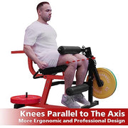 View GMWD Leg Extension Machine and Curl, Lower Body Special Leg Machine, Adjustable Leg Exercise Bench image 5