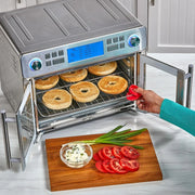 View Emeril Lagasse Dual Zone 360 Air Fryer Oven Combo with French Door, 25 QT Extra Large, Cook Two Foods in Different Ways, Up to 60% Faster from Frozen to Finish image 4