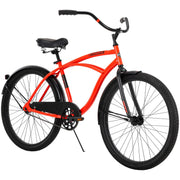View Huffy 26 In. Cranbrook Mens Classic Beach Cruiser Comfort Bike, Red image 1