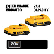 View 20V MAX 10-Tool Combo Kit DCK1020D2 with Batteries & Charger image 2