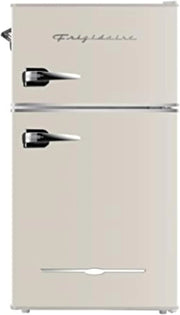 View Frigidaire Retro Mini Fridge with Freezer & Side Bottle Opener-Small 2 Door Refrigerator for Office Bar or College Dorm Room-3.1 Cu Ft �� 19��"D x 20.5" W x 33.5" H image 4