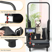 View 200 Lbs Dog Treadmill Pet Running Machine Indoor Pet Exercise Equipment With Remote Amp 14039039 Lcd Screen image 6