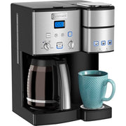 View Cuisinart Single Serve 12 Cup Coffee Maker, Offers 3 Sizes: 6 Ounces, 8 Ounces and 10 Ounces, Stainless Steel, SS 15P1: Home & Kitchen image 1