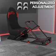 View RACGTING Racing Simulator Cockpit, Foldable Seat, Logitech/Thrustmaster image 6