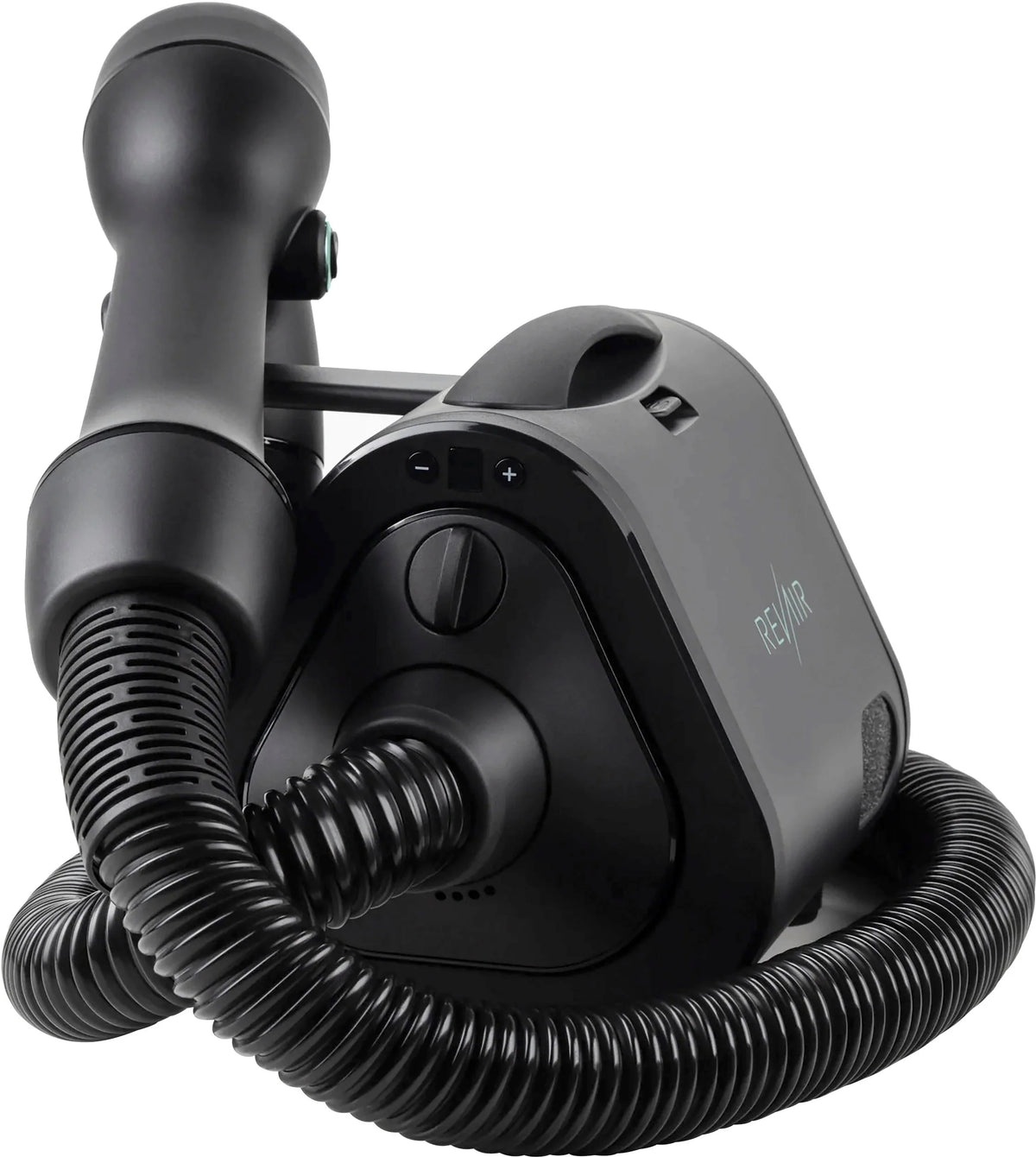 Reverse-Air Hair Dryer with Hair Clips �� Black