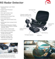 View R3 Extreme Long Range Radar Detector image 3